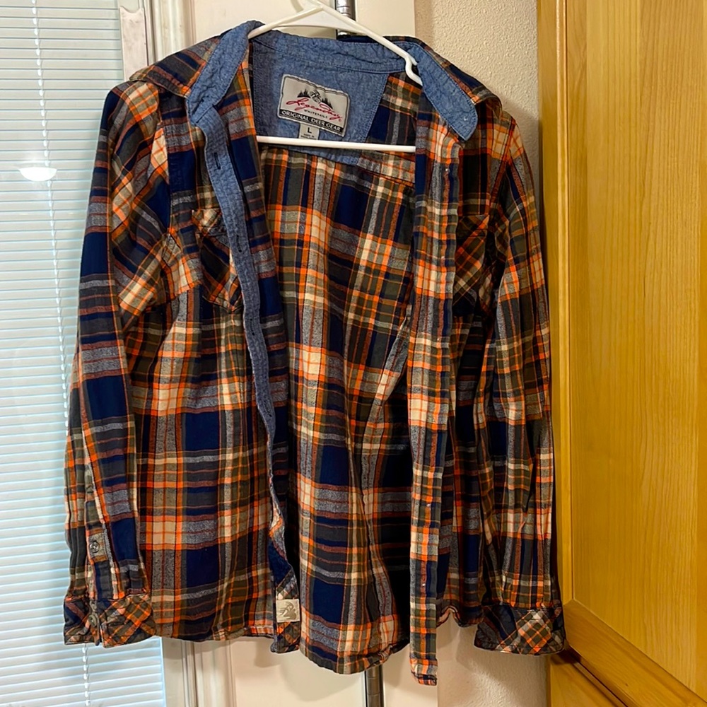 Legendary Brand Flannel. Size Large.